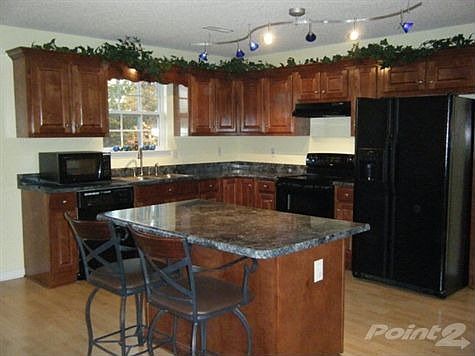 Custom Cabinets with Island