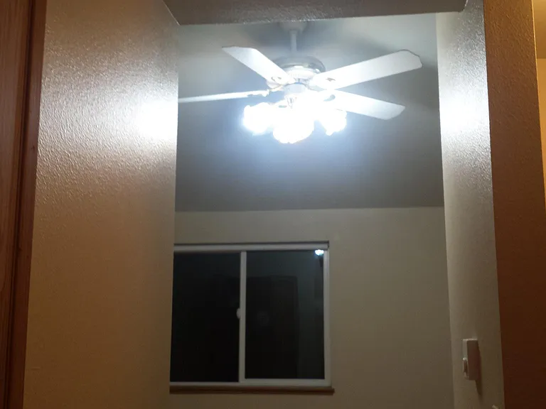 Master bedroom with 1.5 bathroom &walk in closet