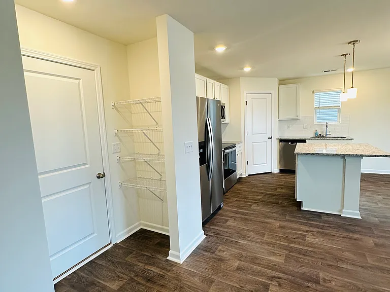 Plenty of cabinet space.