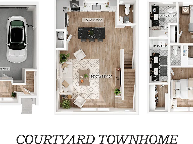 The Collection at Charles Townhomes for Rent in NoDa — Photo 37