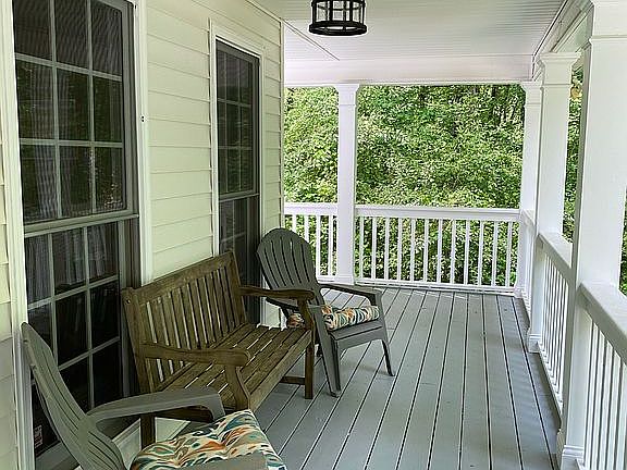 Wrap around front porch