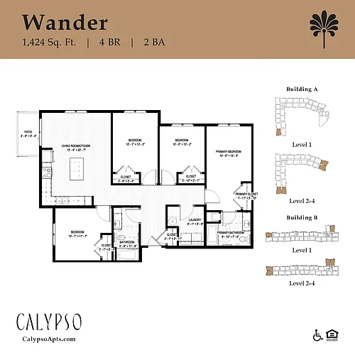 Floor plan Wander