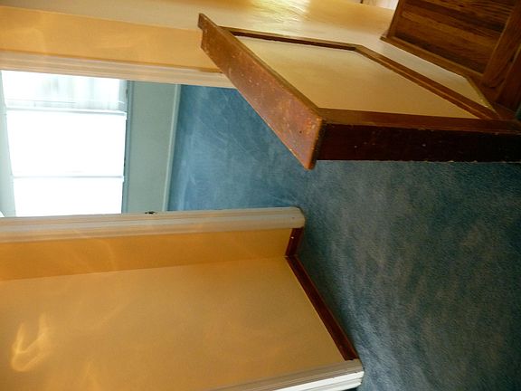 Upstairs landing looking into master bedroom