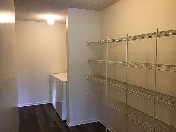 from the garage entry