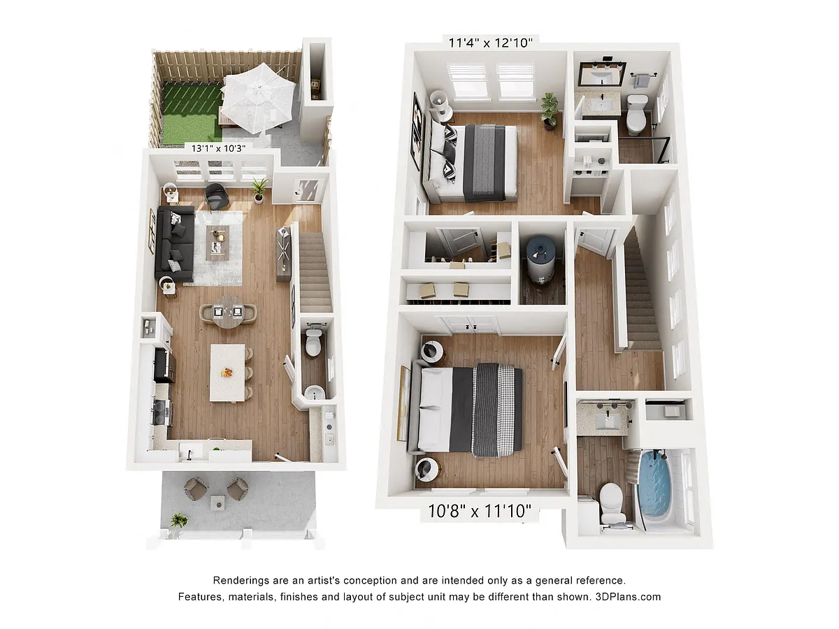 Floor plan The San Antonio