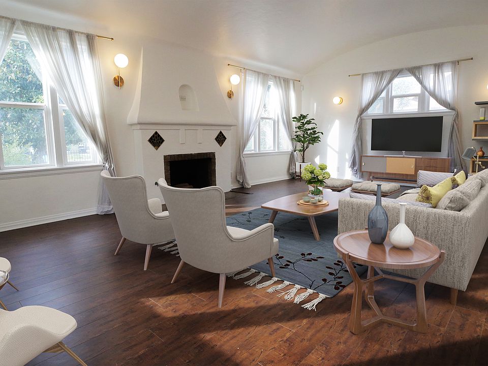 Virtually Staged Living Room