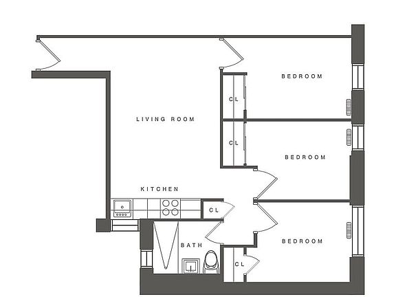5th image of 30-44 32nd St #B4