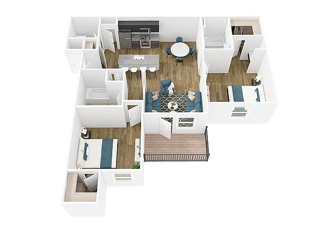 Floor plan The Burton