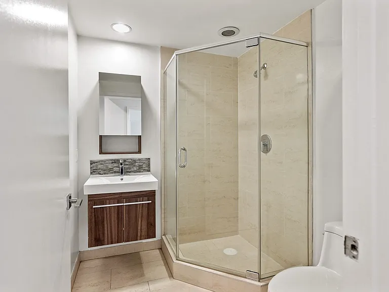 Full-Size Bathroom with Stand-Up Shower