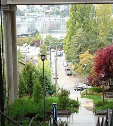 Stairs to Lk Union