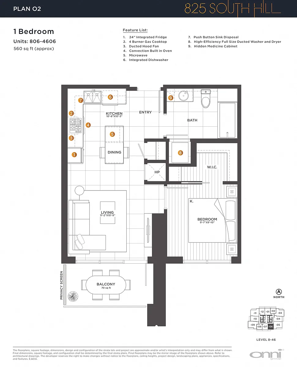 Floor plan PLAN O2