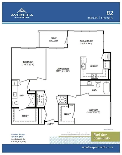Floor plan B2