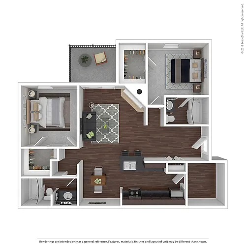 Floor plan 2X2
