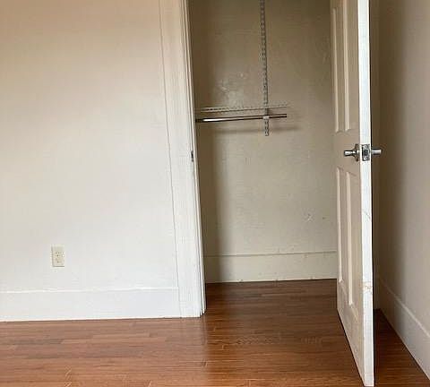 First bedroom closet