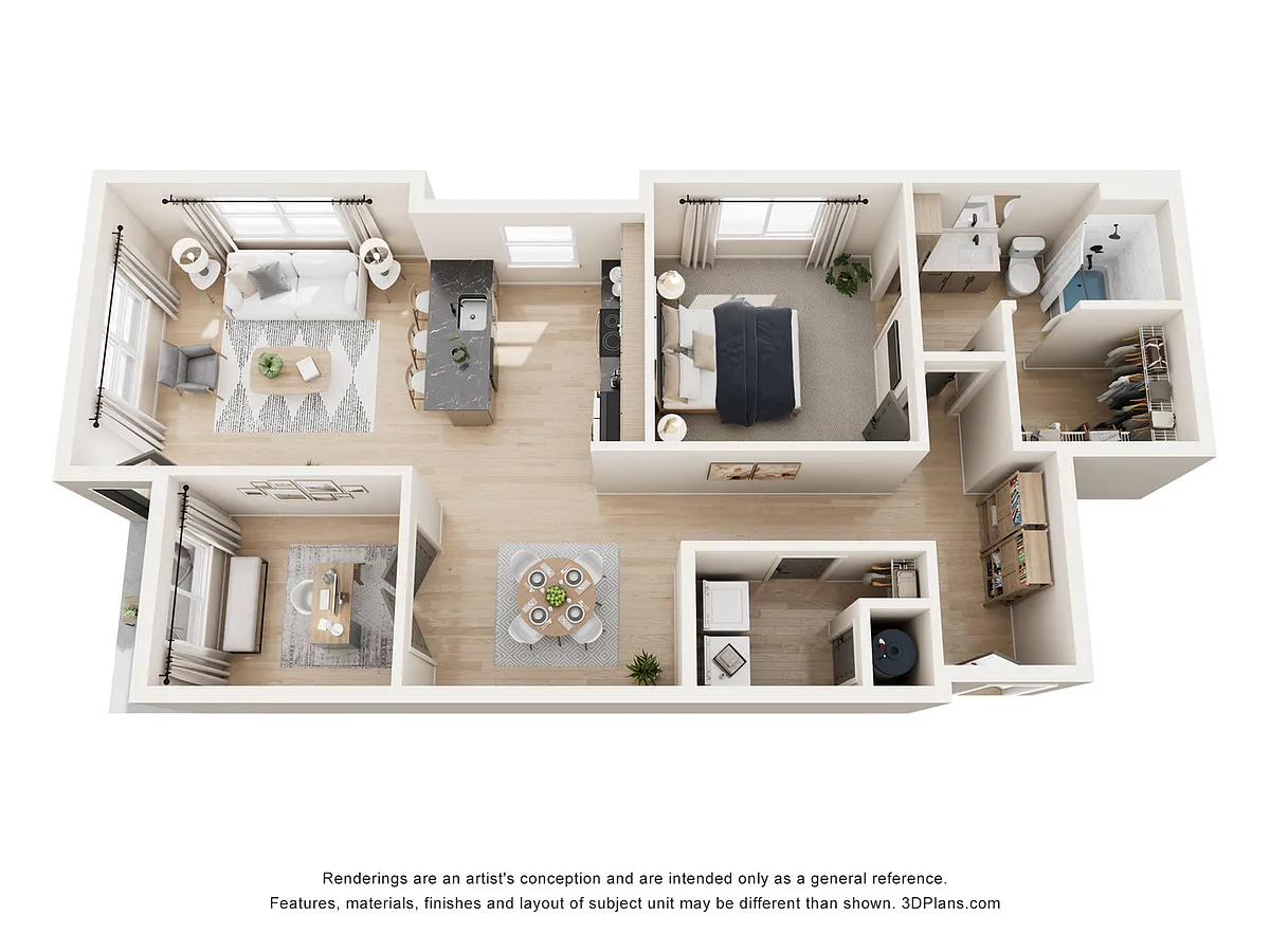 Floor plan B3-4