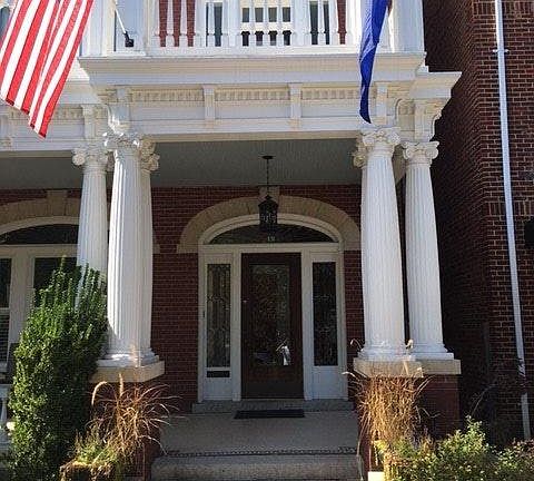 Front of building