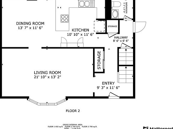 2nd image of 1030 Westmoor Dr