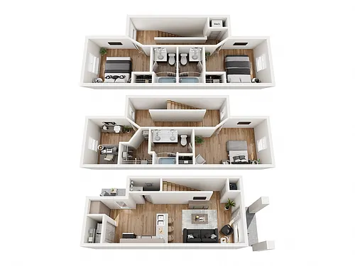 Floor plan 3x3.5 Conventional