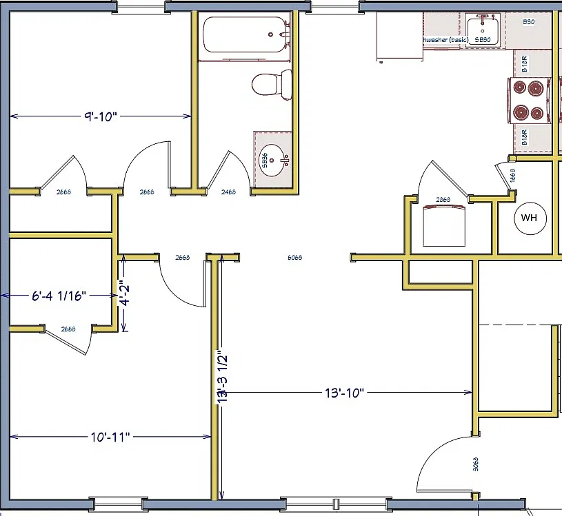 2 bed, 840 sqft, $1,175 — Photo 1