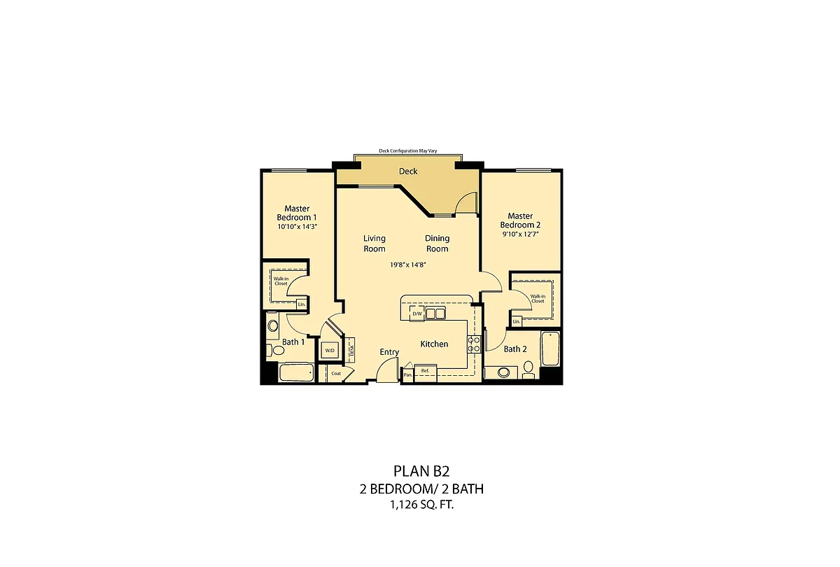 Floor plan Plan B2
