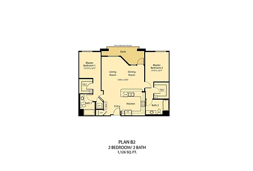 Floor plan Plan B2