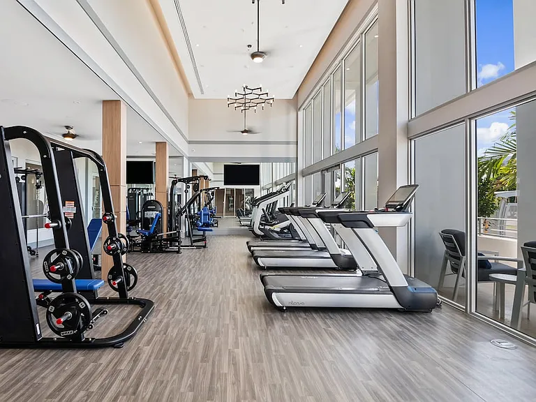 State-of-the-art fitness center