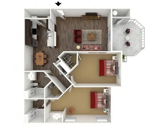 Floor plan Bordeaux