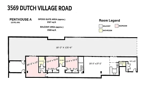 Floor plan 601