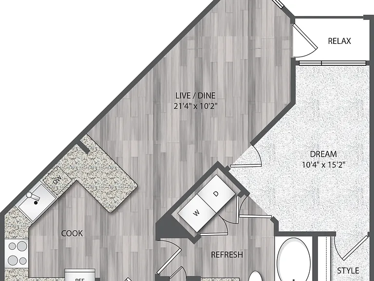 A4 floor plan Encore Montrose