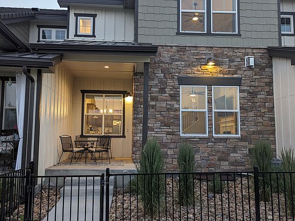 Front Entry/Patio: East-facing to open space