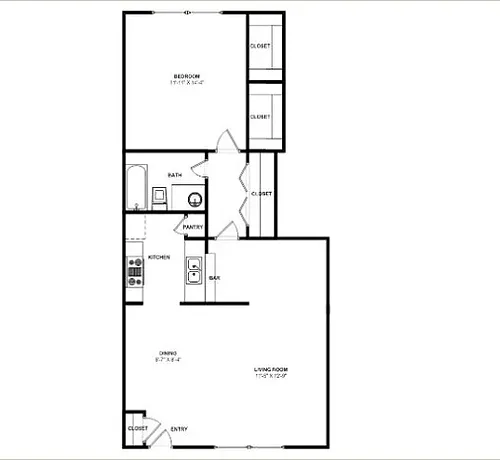 Floor plan yia6-110