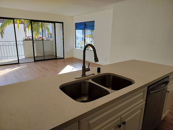 Open kitchen to living room!