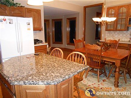 kitchen with bay