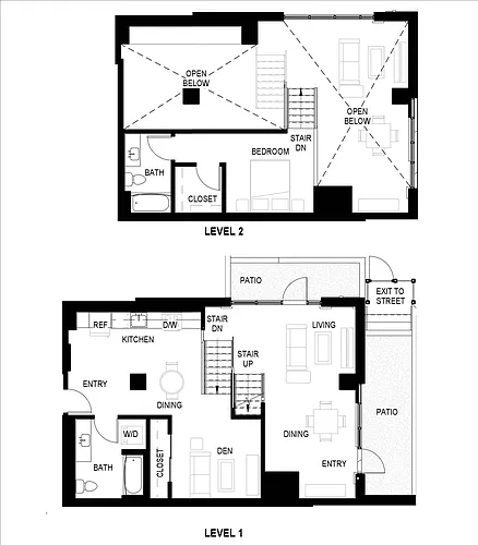 Floor plan TH - TH1G