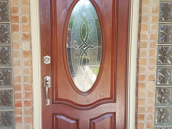 Beautiful wood door