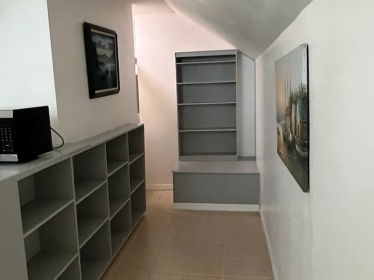Reading or study nook - a personal comfort chair can go in this place, or your small study desk