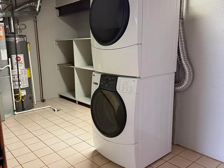 Basement with plenty of storage