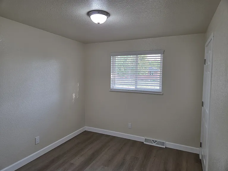 Bedroom 1 with closet.