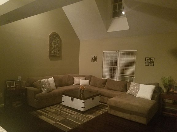 2 story vaulted living room