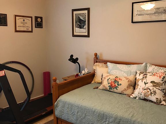 Bedroom on lower level. 