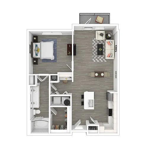 Floor plan The Goodman - Renovated
