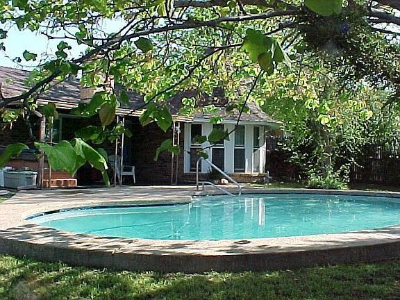 Backyard pool