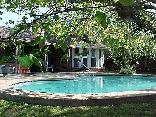 Backyard pool