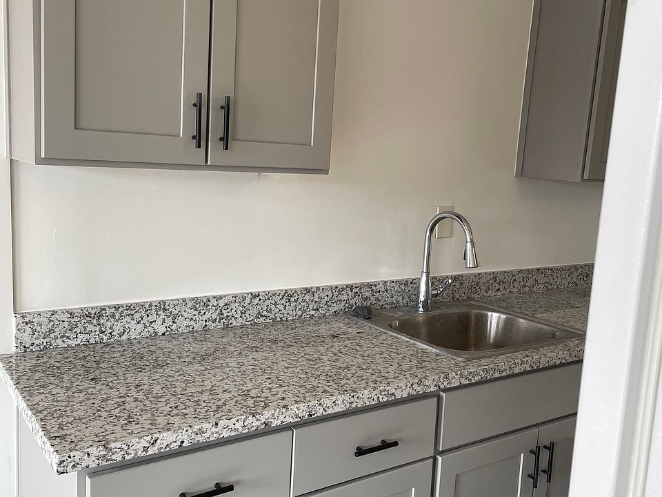 modern beautiful kitchen, refrigerator and stove included