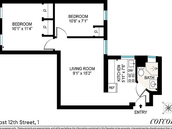 2nd image of 315 E 12th St APT 1