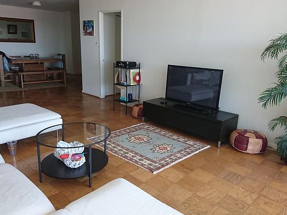 Living room and dining room combination