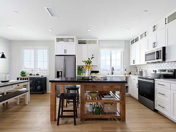 Plan 2 Model Home Kitchen