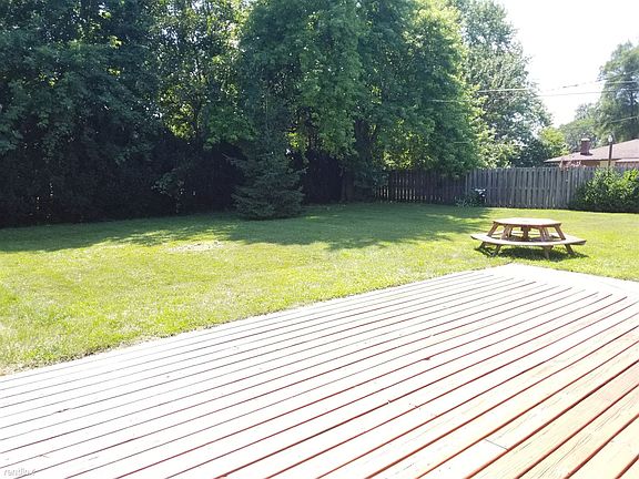 Back yard from Deck