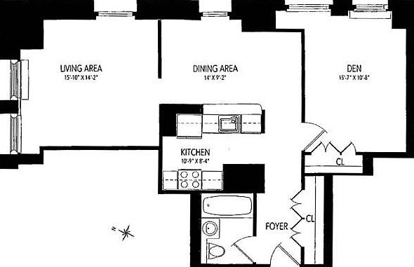 1st image of 15 Park Row APT 19P