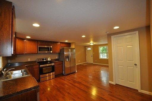 View from back to front door